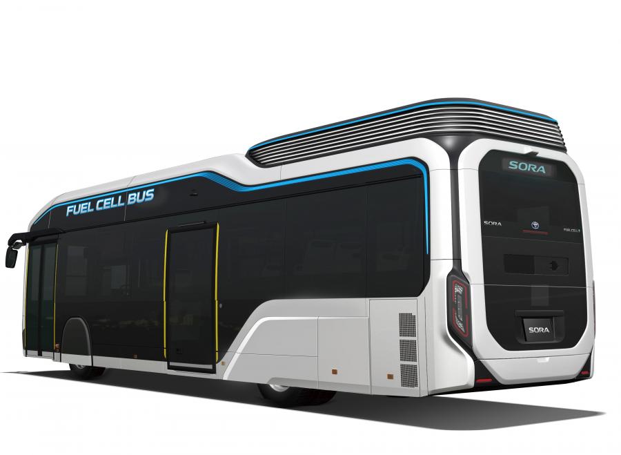  Toyota Sora Fuel Cell Bus 2017 года  (фото 5 из 7)
